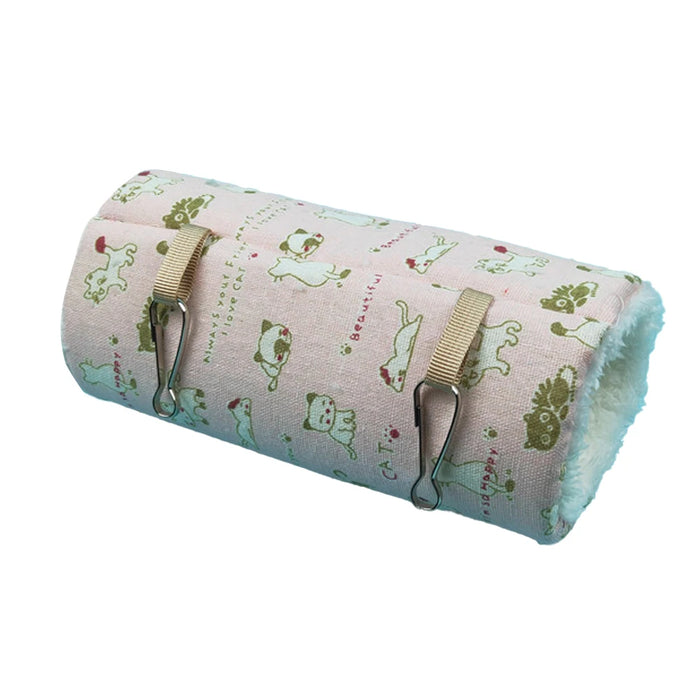 Hamster Cage Ferret Tunnel Hammock For Rat Warm Hamster Tube Toy Hanging Bed Cage For Hamster Rabbit Guinea Pig Small Animals
