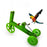 Bird Interactive Toy Creative Colorful Fun Parrot Green Bicycle Toy Household Birdcage Decoration для попугаев
