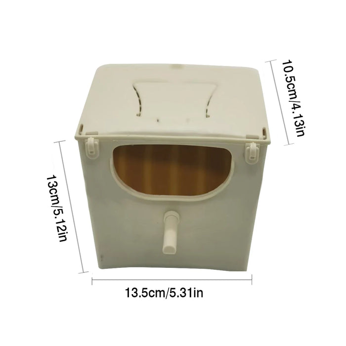 Wooden Bird House Feeder DIY Bird Nest Outdoor Hanging Birds Houses Home Decoration Gardening Decoration