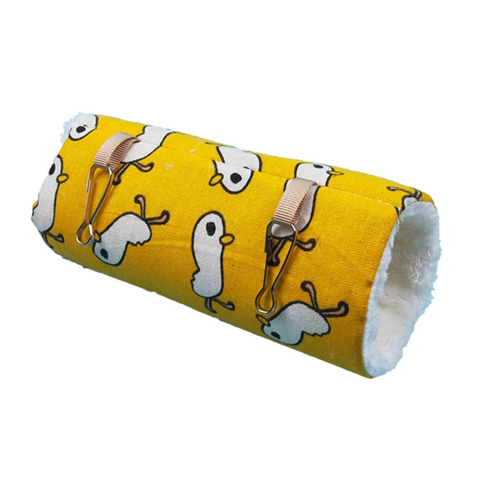 Hamster Cage Ferret Tunnel Hammock For Rat Warm Hamster Tube Toy Hanging Bed Cage For Hamster Rabbit Guinea Pig Small Animals
