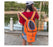 Outdoor Pet Dog Carrier Bag Portable Travel Backpack  Front Bag Double Shoulder Mesh Backpack Head Carrying Bags For Cat