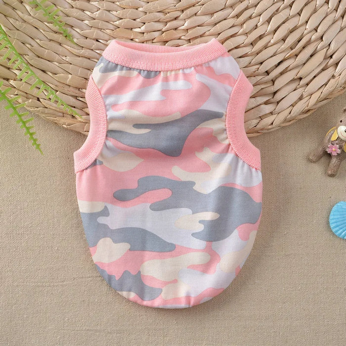 Pet Dog Clothes For Dog Cat Vest T Shirts Pet Costume Cotton Clothes For Small Dogs Chihuahua Cool Puppy's kitten's Clothes 25