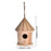 Wooden Bird House Feeder DIY Bird Nest Outdoor Hanging Birds Houses Home Decoration Gardening Decoration