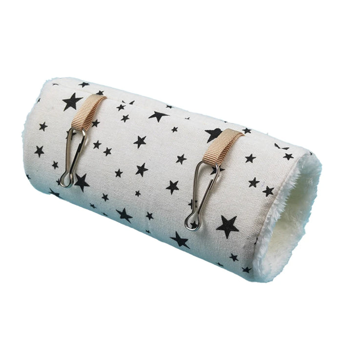 Hamster Cage Ferret Tunnel Hammock For Rat Warm Hamster Tube Toy Hanging Bed Cage For Hamster Rabbit Guinea Pig Small Animals