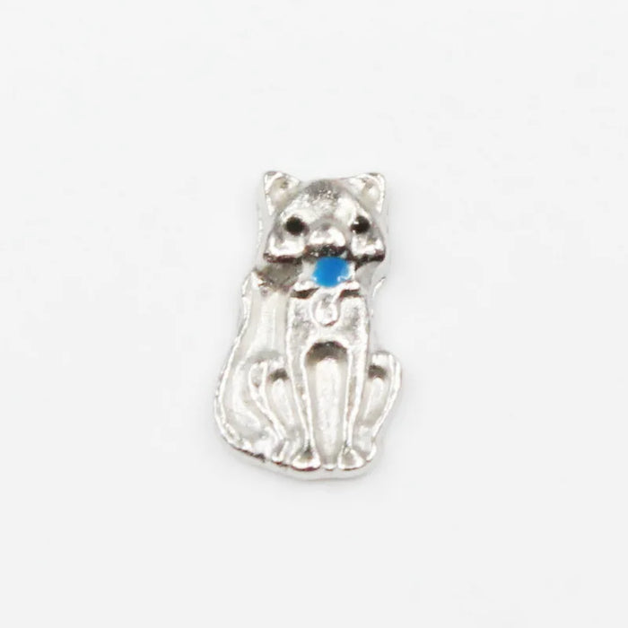 20pcs/lot Dogs And Cats Bones Horseshoes Enamels Pet Animals Floating Charms For Glass Lockets Memory Pendant Jewelry