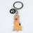 Poodle Teddy Dog Pendant Key Chains For Women Men Girls Metal Car Key Ring Keychain Bag Charm DIY Accessories  Couple Lover gift