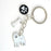 Poodle Teddy Dog Pendant Key Chains For Women Men Girls Metal Car Key Ring Keychain Bag Charm DIY Accessories  Couple Lover gift