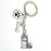 Poodle Teddy Dog Pendant Key Chains For Women Men Girls Metal Car Key Ring Keychain Bag Charm DIY Accessories  Couple Lover gift