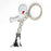 Poodle Teddy Dog Pendant Key Chains For Women Men Girls Metal Car Key Ring Keychain Bag Charm DIY Accessories  Couple Lover gift