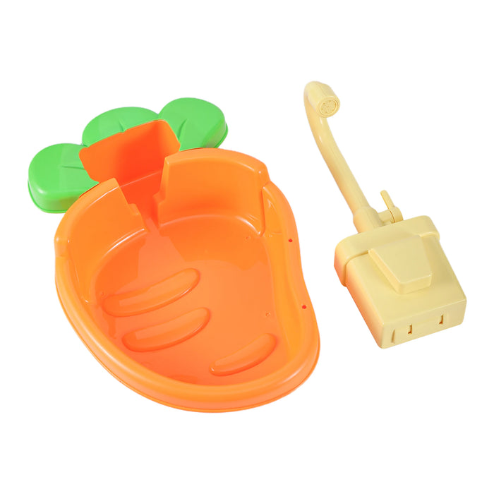 Parrot Bath Bird shower Bathtub Toys Automatic Parrots Paddling Pool With Faucet Swimming Pools Pet Feeder Kitchen Playset