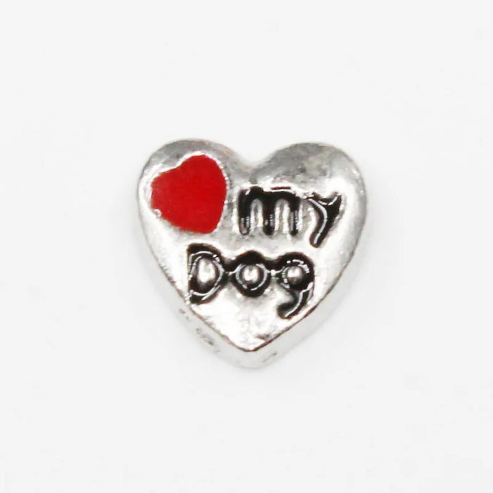 20pcs/lot Dogs And Cats Bones Horseshoes Enamels Pet Animals Floating Charms For Glass Lockets Memory Pendant Jewelry