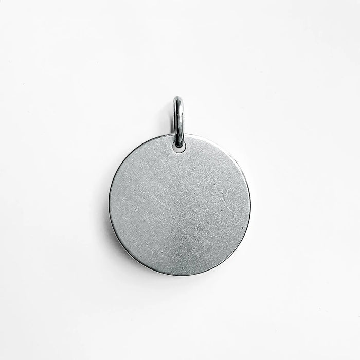 001 Cat Dog ID Tag for Pets Collar Custom Name and Funny Symbol with Phone Number Engraving Front Side
