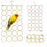 Bird Climbing Net Equipment, Large Parrot Climbing Net Circle, Foldable Parrot Bird Toy Bird Accessories  Parrot Toys