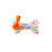 Dog Birthday Cake Toy Soft Plush Squeaky with Colourful Candles Durable Funny Stuffed Chew for Large Breeds Birthday Gift scarf