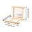 Wood Bird Mirror With Perch Stand Bird Toy Stand Bird Toy For Parrot Parakeets Cockatiels Cage Cage Parakeet Accessories