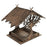 Bird House Feeding House DIY Outdoor Wooden Bird Feeder Hanging Assembled Bird Cage House Pet Supplies For Garden Yard Decor