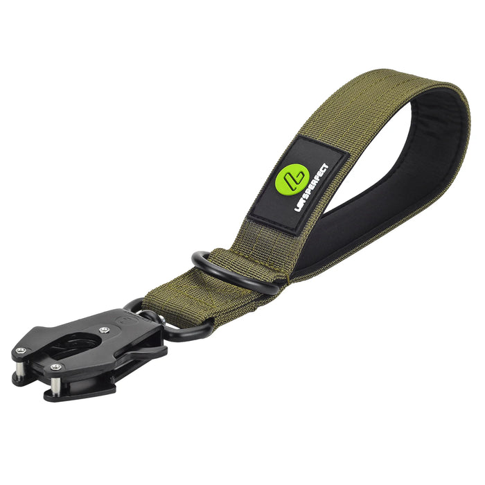 Pet collar, dog neck leash, nylon traffic lead, large dog, military leash, short walking rope, metal buckle, puppy accessories