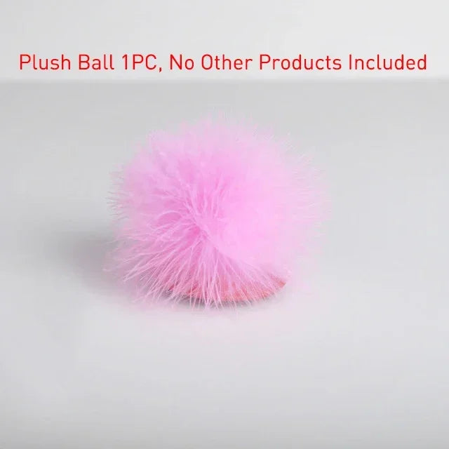 Interactive Electric Turntable Funny Toys For Cats Feather Teaser Rechargeable Maglev Bouncing Catching Kat Game Complexes