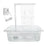 Bird Bathing Tub Shower Box Automatic Parrot Bath Fountain Multipurpose Bird Bathtub With Multiple Faucets For Parakeet Cleaning