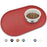 Dog Food Mat Pet Placemat Cat Bowl Pad Cats Drinking Feed Mats Easy to Clean Non-Slip Silicone Round Pet Feeding Water Supplies