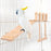 Bird Perches Platform Bird Swing Climbing Ladder Toy Parrot Wooden Playing Exercise Stands Parrot Toys Birds Stand