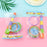Small Kids Throw Circle Game Ferrule Stacked Toys Fun Indoor Outdoor Parent-Child Interactive Circle Layers Early Education Gift