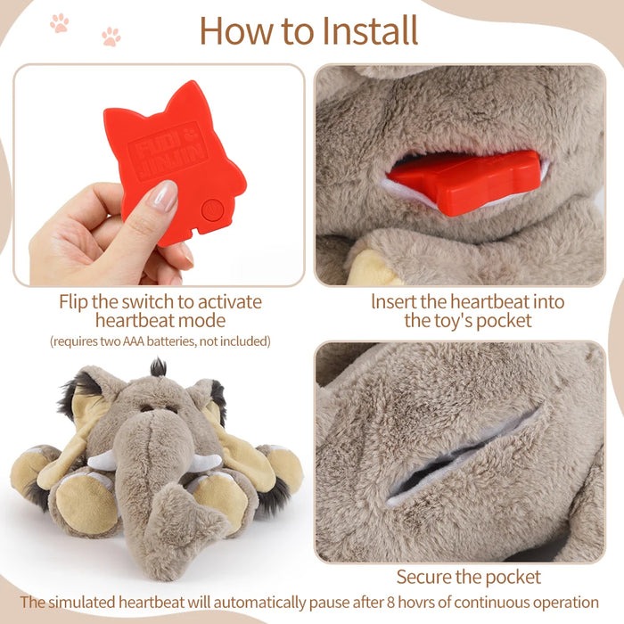11 Halloween dog toys, plush dog toys with heartbeat, dog birthday gifts, rich dog educational toys, behavioral training aid toy