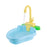 Bird Bath Tub Parrot Automatic Bathtub with Faucet Bird Shower Bathing Tub Bird Feeder Bowl Parrot Automatic Bathtub Pool Supply