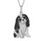 Delicate cute boxing dog pendant Necklace Women's elegant pet puppy jewelry Animal accessories Gift for dog lovers