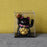 Mini Wealth Waving Hand Cat Chinese Lucky Cat Cartoon Ornament Cute Waving Arm Beckoning Fortune Cat for Car Home Office Decor