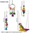 7PCS/16PCS Bird Toy Set for Parrots Variety Toys for Bird Cage Accessories Safe and Durable Bird Toys for Cockatiels Parakeets