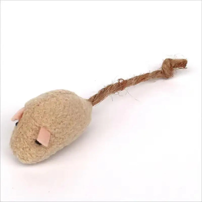 1pc Pet Toy Cats Toys Fun Plush MouseCat Interaction Toy For Kitten Colorful Durable Cute Plush False Mouse Pet Cat Accessories
