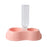 Pet Cat Bowl Automatic Feeder Water Dispenser Dog Cat Food Bowl with Drinking Raised Stand Double Dish Bowls for Cats Dogs Pet