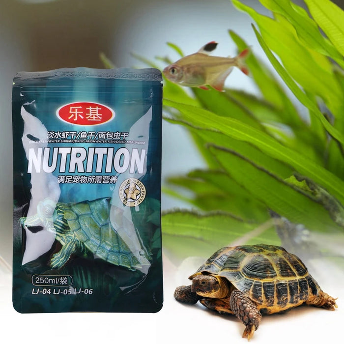 Dried Fish Freshwater 8 oz Feed Food for Betta Guppy Aquatic for Turtle Tropical Ornamental Fish Crab Cichlid Hamster