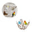 Birds Swing Ladder Toys Hemp Rope Net Pet Parrot Birds Chew Play Climbing Ropes with Hook Pet Accesorios for Bird Indoor Toy