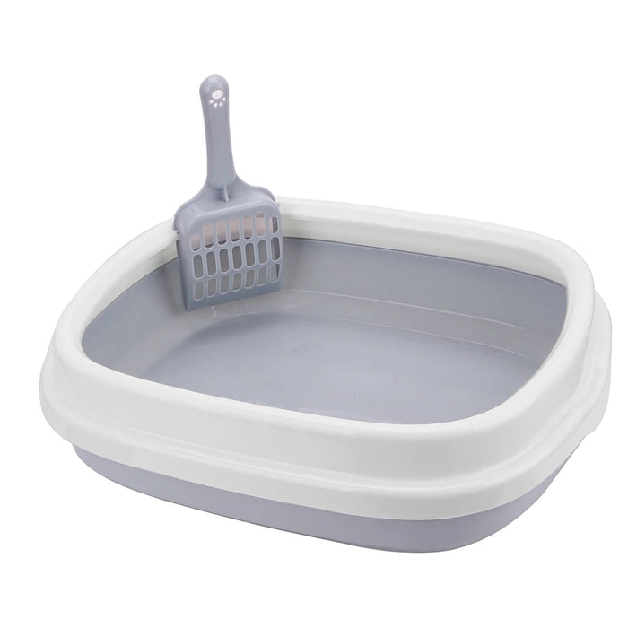 Cat Dog Tray with Scoop Pet Supplies Cat Litter Box Pet Toilet Bedpan