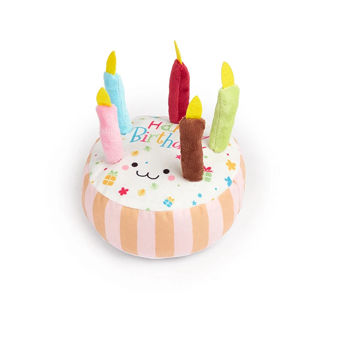 Birthday Cake Pet Dog Soundmaking Interest Toys Bite Resistant Molar To Pass The Time Plush Gnaw Toys Birthday Gift