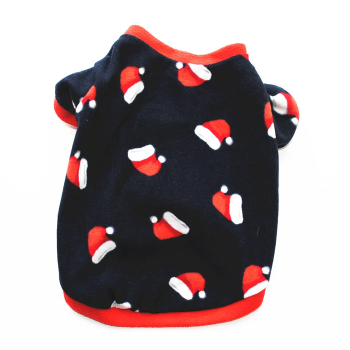 Warm Winter Dog Clothes Soft Fleece Pet Clothes Christmas Dog Coat Jacket New Year Chihuahua Dogs Pets Clothing Roupa Cachorro