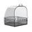 Bird Bath Water Bowl Cage Accessories Bird Bathtub Parrot Bathing Tub Hanging for Parakeets Finch Budgie Small Birds Canary