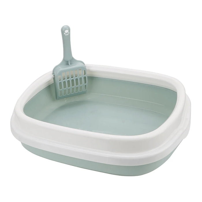 Cat Dog Tray with Scoop Pet Supplies Cat Litter Box Pet Toilet Bedpan