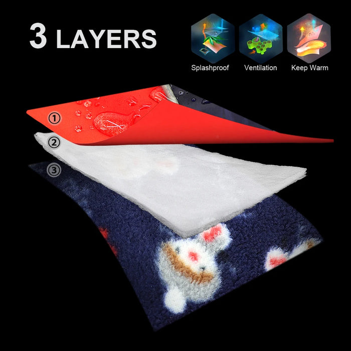 Warm Winter Pet Dog Clothes For Small Dogs Pets Puppy Reflective Coat French Bulldog Outfit Waterproof Jacket Chihuahua Clothing