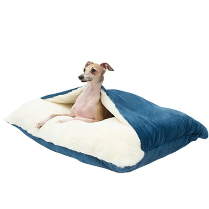 Beds and Furniture Pet Bed for Dog with Removable Cover Large Kennel Warm Dog Bag with Blanket Big Dog House Pet Accessories