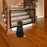 Foldable Dog Barrier Isolation Fence Foldable Indoor Dog Gate Puppy Safety Fence Dog Gate for The House Doorway Stairs