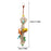 Bird Chewing Toy Chew Bird Toy Rattan Hanging Pet Toy Large Parrot Toys for Finches Cockatoos Budgie Cockatiels Parakeets
