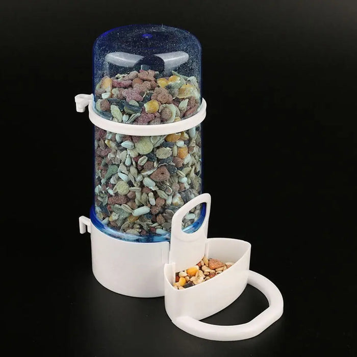 Bird's Food Feeder Water Drinker Fountain Clipper Cage Budgie Finch Cockatiel