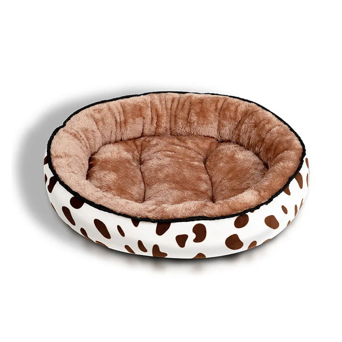 Dog Bed Small Medium Dogs Cushion Double Sides Use Soft Cotton Basket Warm House Washable Bed for Dog Accessories Pet Supplies