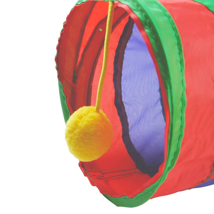 1pc new small pet channel fun tunnel foldable Y-shaped ferret supplies hamster toy