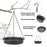 Bird Feeding Dish Tray Platform Feeder Bird Water Bowl Hanging Bird Bath for Outdoor Outside Patio Parrot Tree Decoration