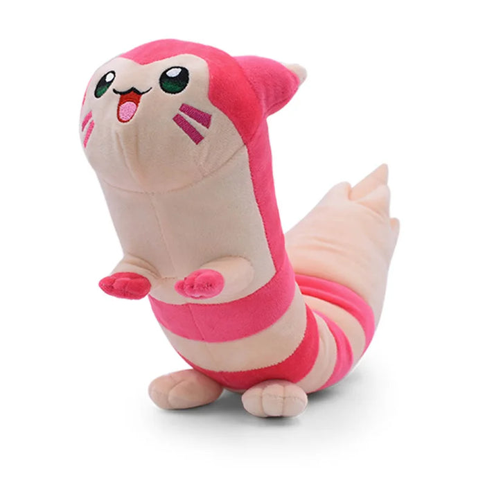 Pokemon Plush Sleepy Furret Plush Kawaii Pikachu Sentret Stuffed Doll Anime Room Decor Office Nap Furret Pillow Toys Gifts