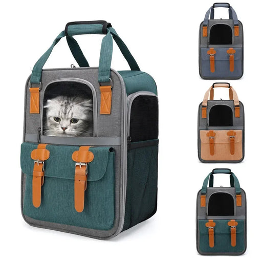 Pet Backpack Cat Carrier Bags Fashion Outdoor Travel Backpack for Cat Small Dogs Transport Backpack Carriers Cat Supplies